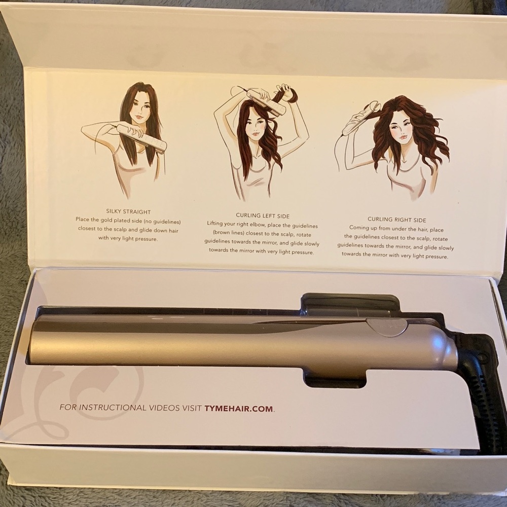 TYME hair iron/curler